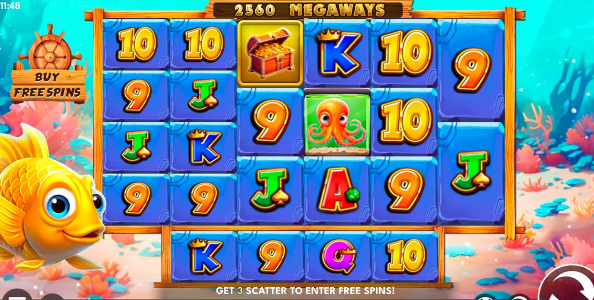 slot Mar Dorado Megaways