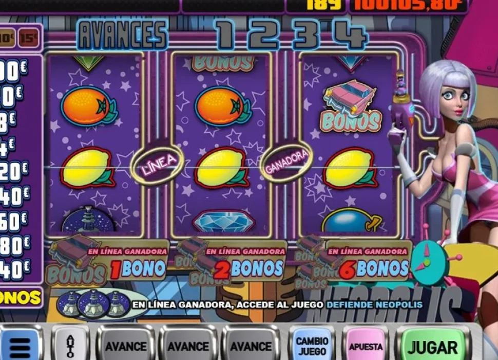 Tragaperras Neópolis